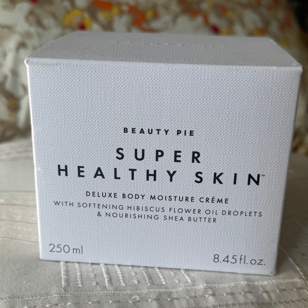 Beauty Pie Super Healthy Skin Body Cream 8.45oz White Hibiscus Shea Butter